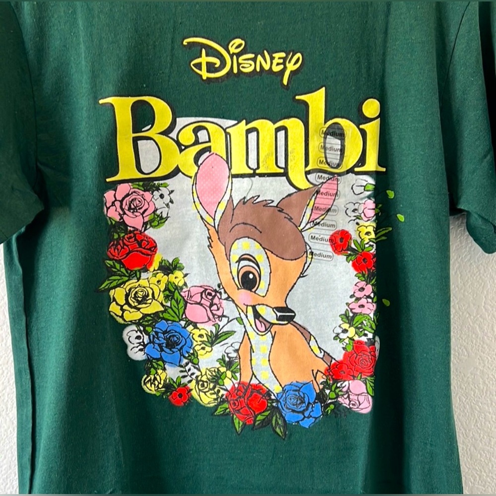 NWT Unisex Disney Bambi Graphic Tee size Medium
